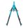 ARISTO Zirkel neonblau, 1 St.