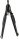 ARISTO Zirkel Black Edition schwarz, 1 St.