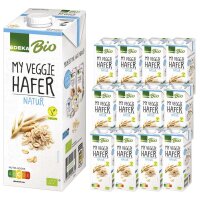 EDEKA Bio Natur Bio-Haferdrink 12x 1,0 l