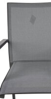 Garden Pleasure Sitzgruppe RANA anthrazit Kunststoff, Metall, 5-teilig