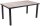 Garden Pleasure Sitzgruppe RANA grau, anthrazit Kunststoff, Holz, 7-teilig