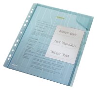 LEITZ Organisationshüllen CombiFile DIN A4 blau genarbt 0,20 mm, 3 St.