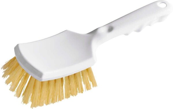 haug® bürsten Felgenbürste weiß, gelb Kunststoff, 1 St.