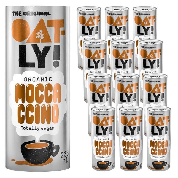 OATLY! MOCCACCINO Bio-Haferdrink 12x 235,0 ml
