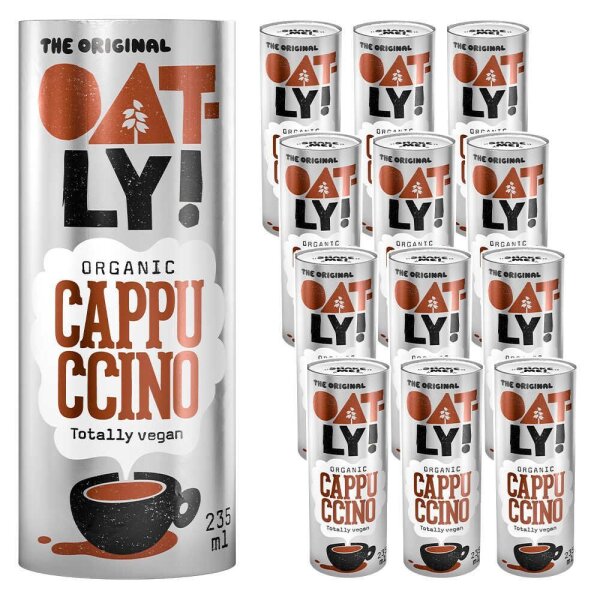 OATLY! CAPPUCCINO Bio-Haferdrink 12x 235,0 ml