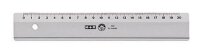 M + R Lineal 20,0 cm, rauchgrau