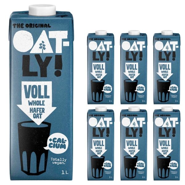 OATLY! VOLL Haferdrink 6x 1,0 l