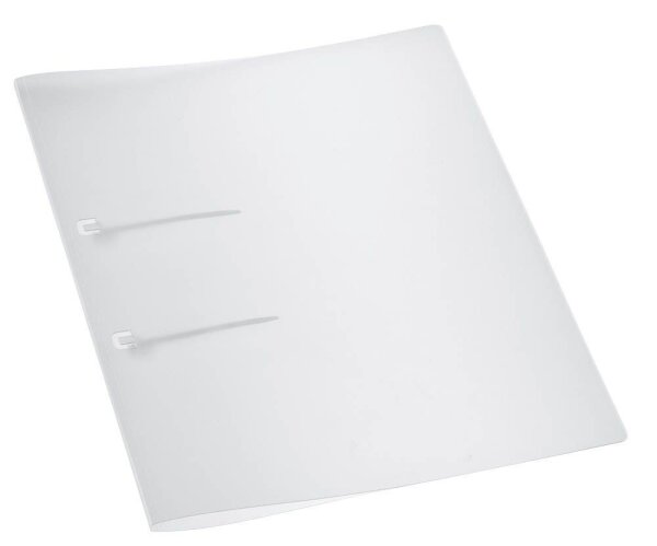 EICHNER Schlaufenhefter Kunststoff transparent DIN A4, 10 St.