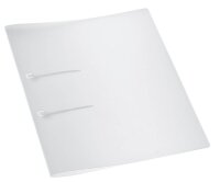 EICHNER Schlaufenhefter Kunststoff transparent DIN A4, 10...