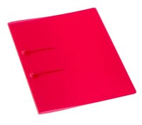 EICHNER Schlaufenhefter Kunststoff rot DIN A4, 10 St.