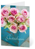LUMA Gutschein Rosen AM510 DIN B6, 1 St.