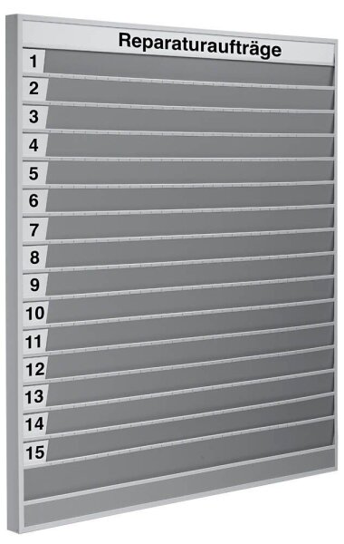 EICHNER Werkstattplaner 15 Fächer 157,5 x 175,0 cm