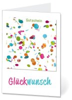 LUMA Gutschein Konfetti AM1043 DIN B6, 1 St.