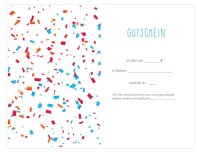 LUMA Gutschein Konfetti AM1043 DIN B6, 1 St.