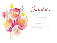 LUMA Gutschein Sonnenblumen AM1076 DIN B6, 1 St.