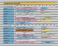 EICHNER VISIPLAN Stecktafel 100,0 x 58,0 cm 1 Spalte