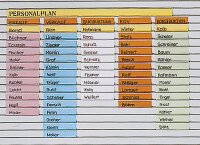 EICHNER VISIPLAN Stecktafel 100,0 x 58,0 cm 1 Spalte