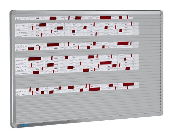 EICHNER VISIPLAN Stecktafel 100,0 x 58,0 cm 1 Spalte