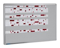 EICHNER VISIPLAN Stecktafel 100,0 x 58,0 cm 1 Spalte