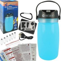 FIRST AID ONLY Erste-Hilfe-Tasche Camping Outdoorlampe...