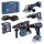 BOSCH Professional Elektrowerkzeug-Set Combo-Kit 10-tlg., 1 Set