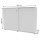 Quadrifoglio Schiebetürenschrank Idea, IDEC07B/BABAI weiß 1 Fachboden 120,0 x 42,6 x 86,0 cm