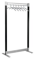 Kerkmann Kleiderständer Montana 31655214 silber Metall 100,0 x 170,0 cm, 1 St.