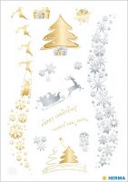 HERMA Aufkleber Weihnachtsmotive, 14 Etiketten  ( 15642 )