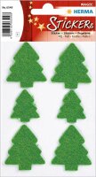 HERMA Aufkleber Weihnachtsbaum, grün, 6 Etiketten  (...