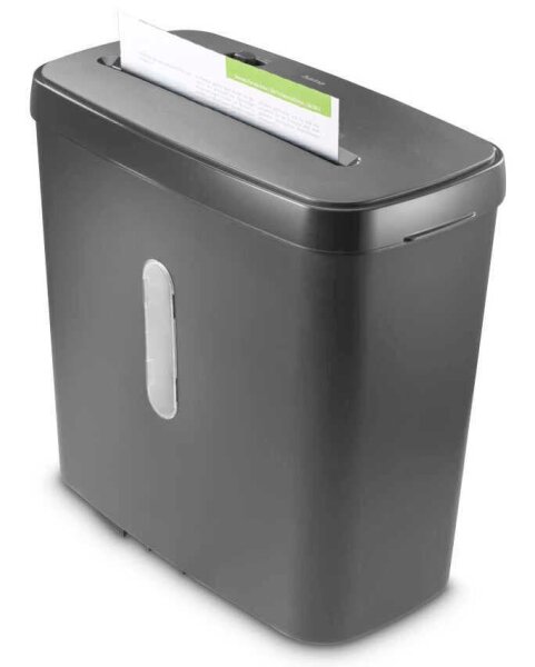 hama Safe X50 Aktenvernichter mit Partikelschnitt P-4, 4 x 39 mm, bis 5 Blatt, schwarz