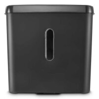 hama Safe X50 Aktenvernichter mit Partikelschnitt P-4, 4 x 39 mm, bis 5 Blatt, schwarz