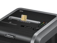 Fellowes Powershred 225i Aktenvernichter mit Streifenschnitt P-2, 5,8 mm, bis 24 Blatt, schwarz