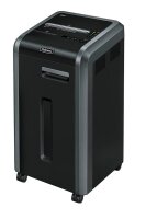 Fellowes Powershred 225i Aktenvernichter mit Streifenschnitt P-2, 5,8 mm, bis 24 Blatt, schwarz