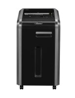 Fellowes Powershred 225Ci Aktenvernichter mit Partikelschnitt P-4, 4 x 38 mm, bis 22 Blatt, schwarz