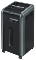 Fellowes Powershred 225Ci Aktenvernichter mit Partikelschnitt P-4, 4 x 38 mm, bis 22 Blatt, schwarz
