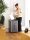Fellowes Powershred 225Ci Aktenvernichter mit Partikelschnitt P-4, 4 x 38 mm, bis 22 Blatt, schwarz
