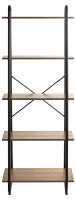 HAKU Möbel Bücherregal eiche 60,0 x 36,0 x 164,0 cm, 1 St.