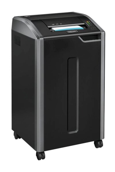 Fellowes Powershred 425i Aktenvernichter mit Streifenschnitt P-2, 5,8 mm, bis 38 Blatt, schwarz