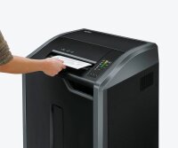 AKTION: Fellowes Powershred 425Ci Aktenvernichter mit Partikelschnitt P-4, 4 x 30 mm, bis 30 Blatt, schwarz mit 150 Euro CashBack