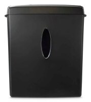 hama Safe X100CD Aktenvernichter mit Partikelschnitt P-4, 4 x 40 mm, bis 10 Blatt, schwarz