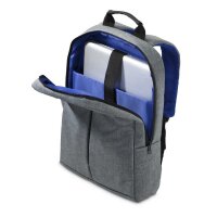 hama Laptop-Rucksack Genua Polyester grau bis 44,0 cm...