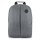 hama Laptop-Rucksack Genua Polyester grau bis 44,0 cm (17,3 Zoll)