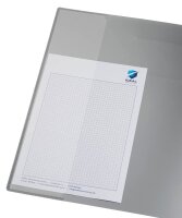 BRUNNEN Schnellhefter FACT!pp Kunststoff silber transluzent DIN A4, 1 St.