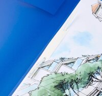 BRUNNEN Schnellhefter FACT!pp Kunststoff blau transluzent...
