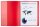 BRUNNEN Schnellhefter FACT!pp Kunststoff rot transluzent DIN A4, 1 St.