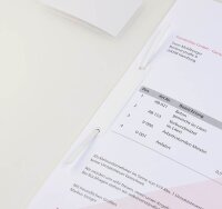 BRUNNEN Schnellhefter FACT!pp Kunststoff weiß transluzent DIN A4, 1 St.