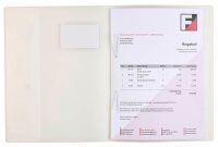 BRUNNEN Schnellhefter FACT!pp Kunststoff weiß transluzent DIN A4, 1 St.