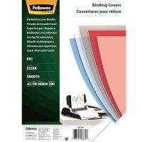 Fellowes Deckfolien für Bindemappen transparent, DIN...