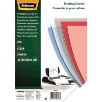 Fellowes Deckfolien für Bindemappen transparent, DIN...