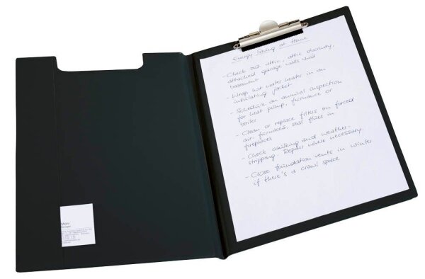 DURABLE Klemmbrettmappe 235701 DIN A4 schwarz Kunststoff, 1 St.